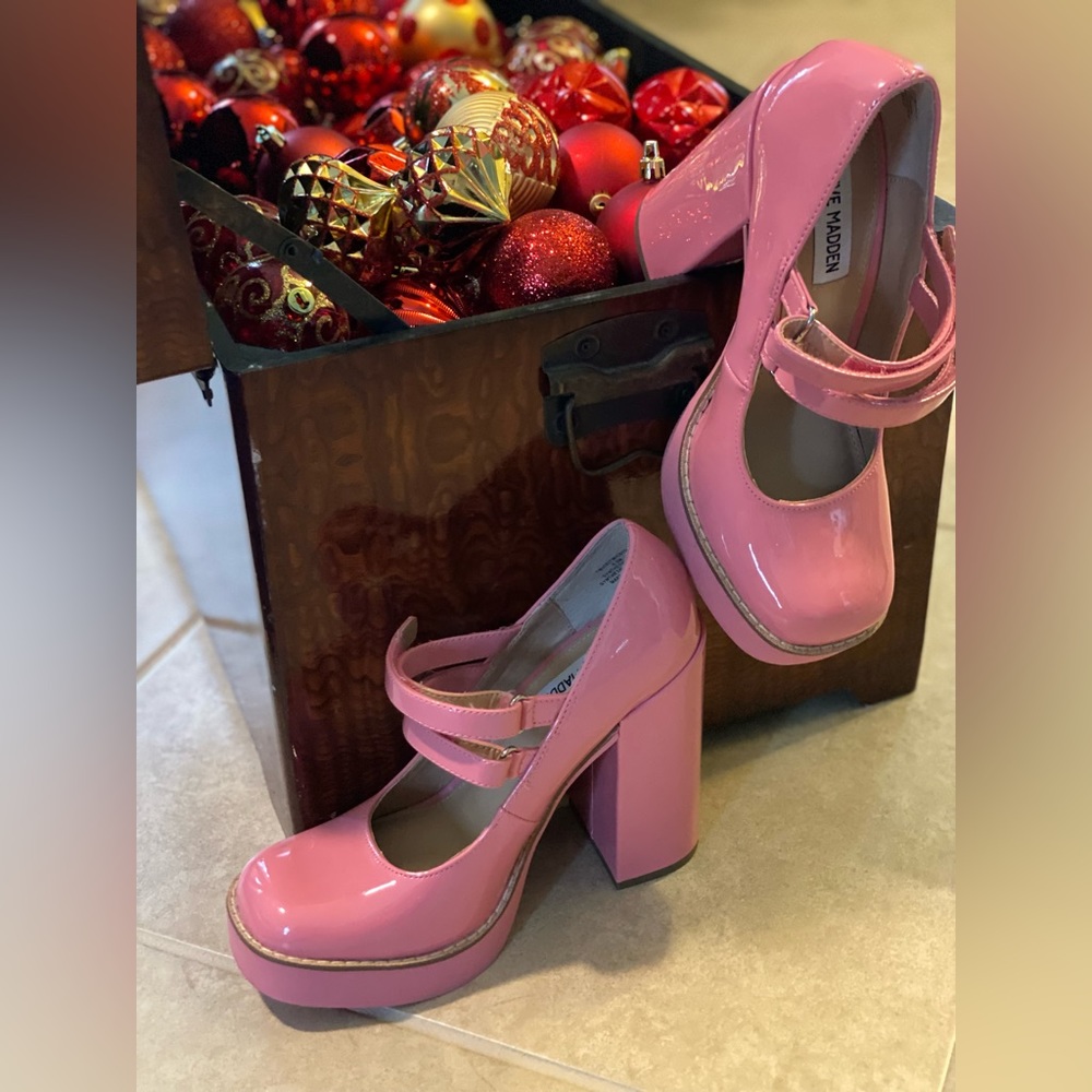 Baby pink Barbie doll heels